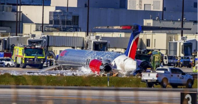 Tres hospitalizados en accidente del avión dominicano en aeropuerto de Miami￼
