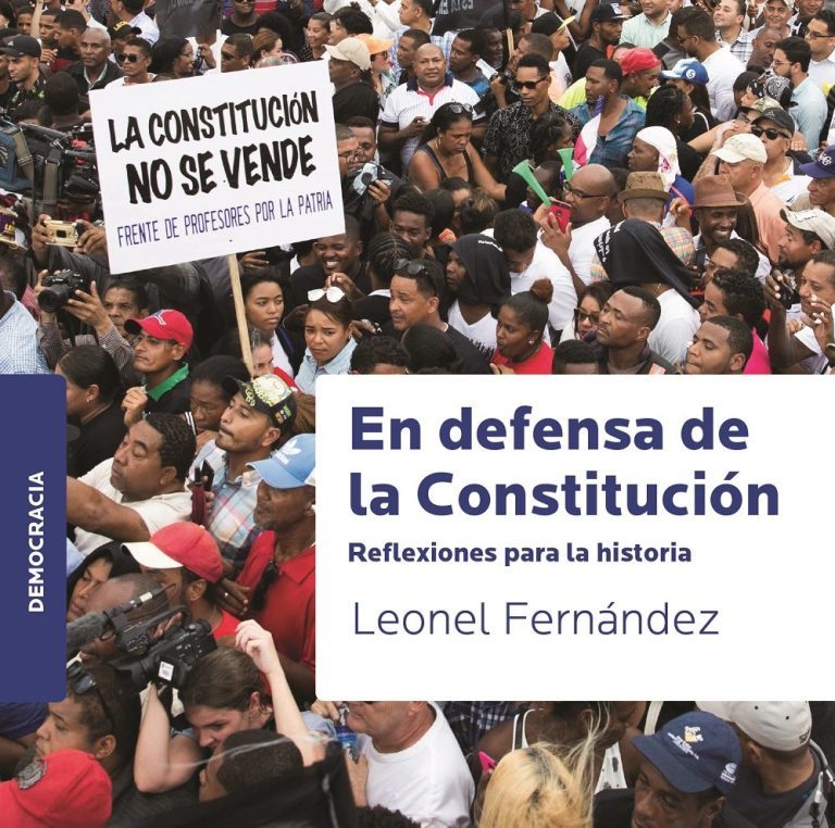 Leonel presentará su libro “En defensa de la Constitución. Reflexiones para la historia”