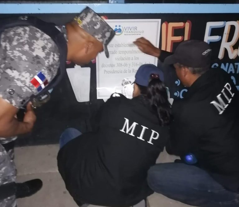 Interior y Policía sanciona negocios de bebidas alcohólicas por presencia de menores de edad