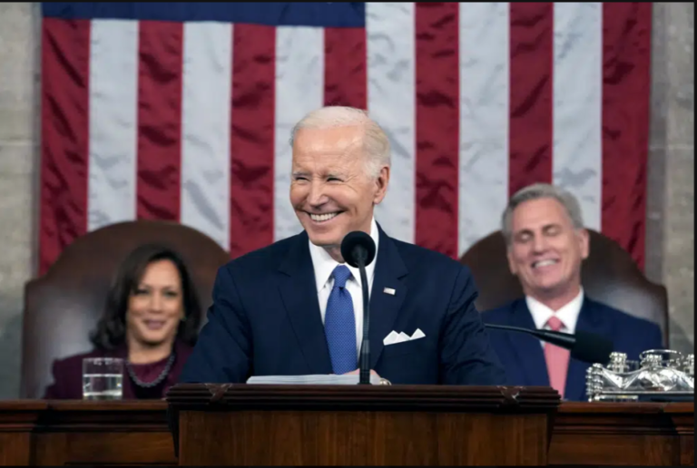 Biden pide apoyo de republicanos en Estado de la Unión