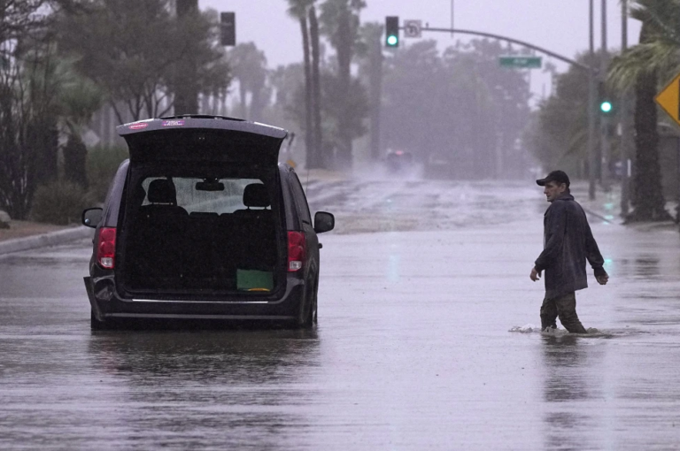 El sur de California se prepara para más lluvias e inundaciones por Hilary