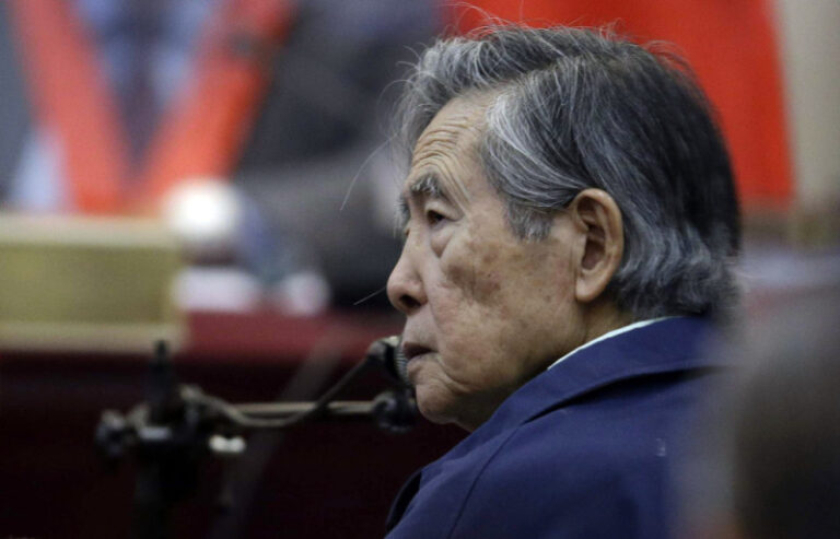 Corte Interamericana pide a Perú que se abstenga de liberar al expresidente Fujimori