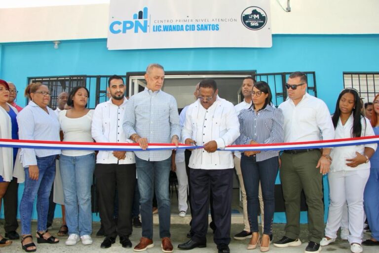 El SRSM entrega Centro de Primer Nivel de Atención beneficiará más de 5 mil familias en SDN