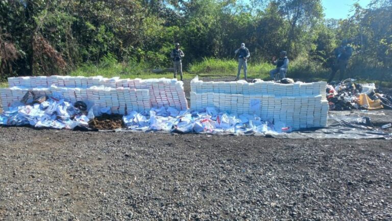 La Procuraduría incinera cerca de 2 toneladas de drogas