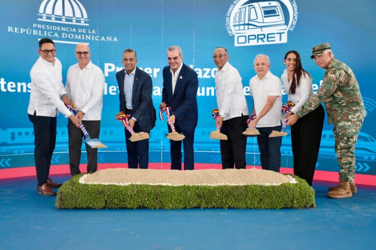 Presidente Abinader deja iniciados trabajos para extensión de la Línea 1 del Metro de Santo Domingo hacia Punta de Villa Mella