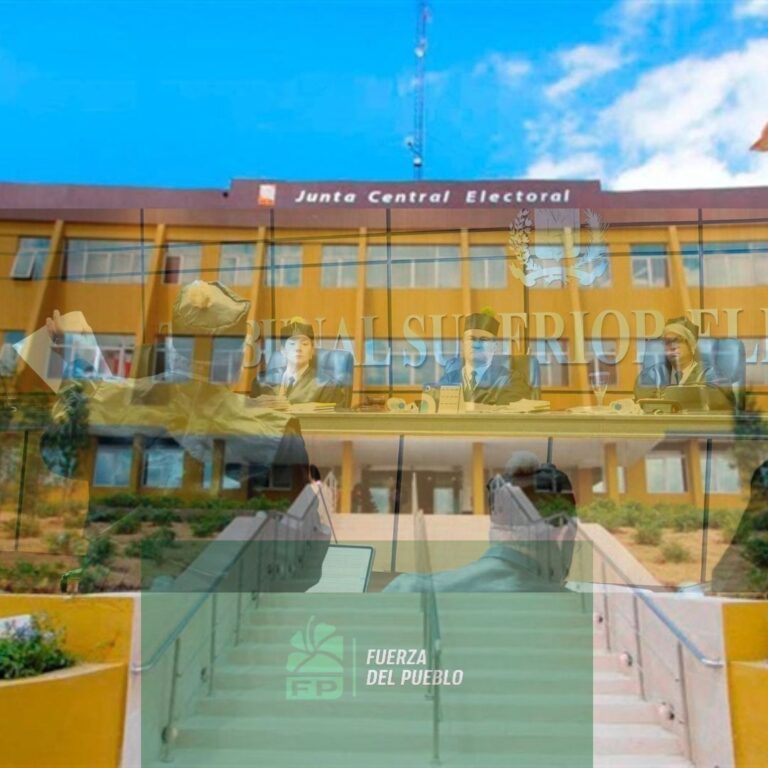 JCE otorga plazo a la Fuerza del pueblo para depositar su propuesta de candidatura a diputados por la circunscripción No.1 del D.N dispuesto por sentencias del TSE