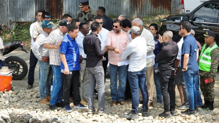 INDRHI supervisa obras de protección en río Yuna; proyecto impacta comunidades en Bonao