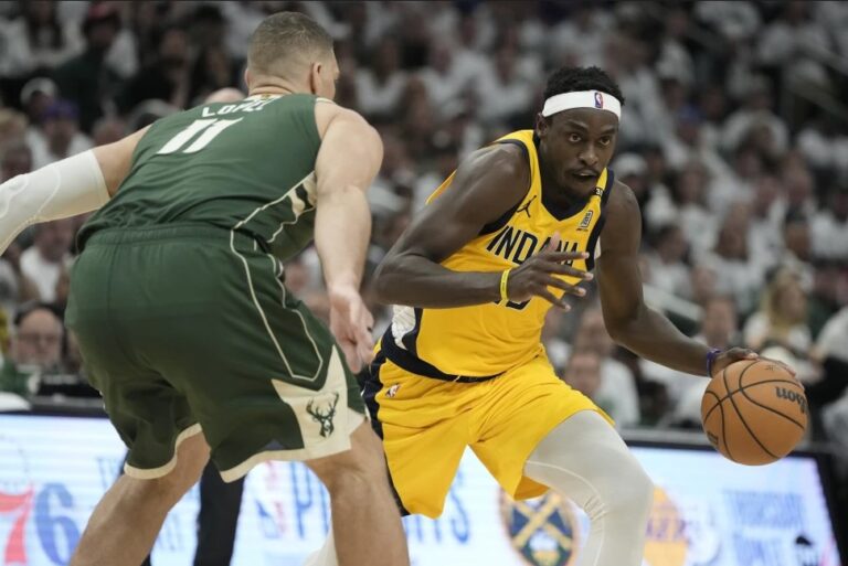 Siakam guía a Pacers a triunfo ante Bucks, para igualar serie