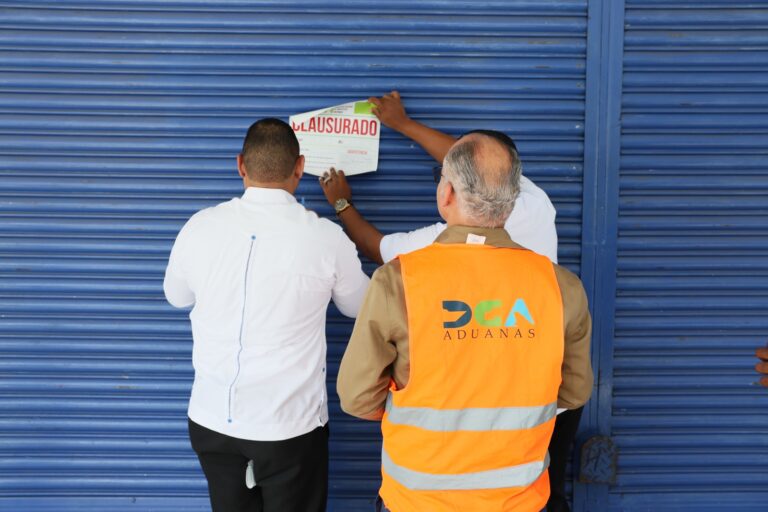 DGII y DGA cierran comercios importadores por delitos tributarios