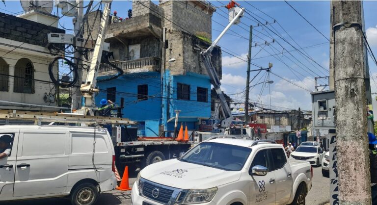 La PGASE realiza intervenciones por fraude eléctrico en la provincia Santo Domingo