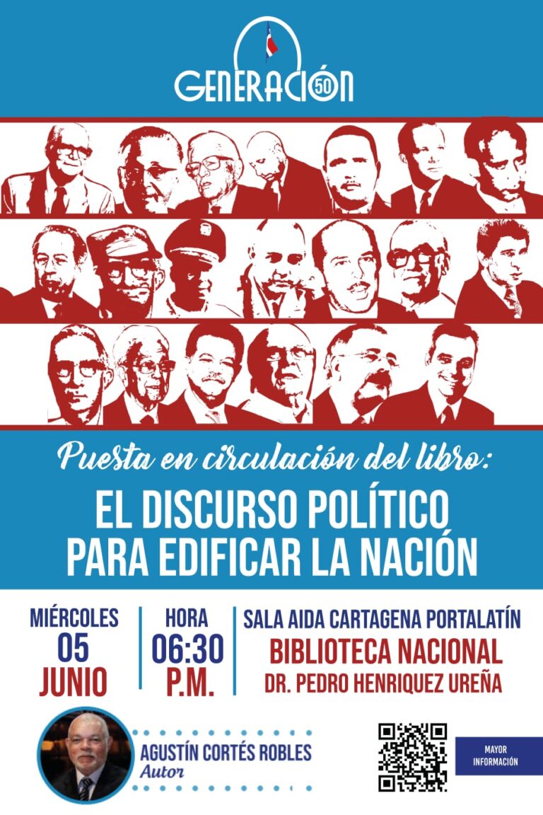 Pondrán a circular libro “El Discurso Político para Edificar la Nación”