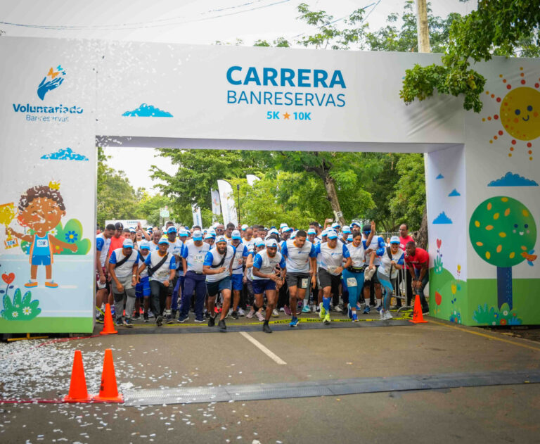 Voluntariado Banreservas realiza carrera de 5 y 10 kilómetros en beneficio de la Fundación Nido de Ángeles