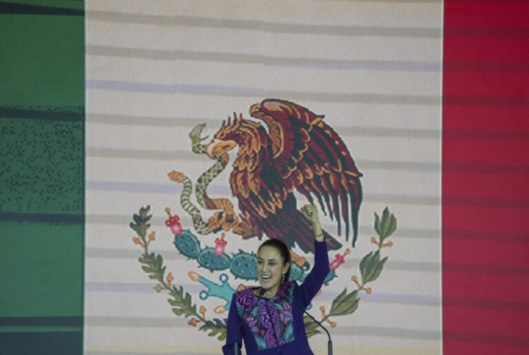 Claudia Sheinbaum hace historia y es elegida como la primera presidenta de México