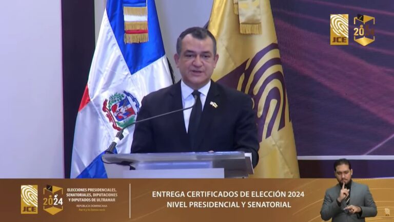 [EN VIVO] Entrega certificados de Elección 2024 nivel Presidencial y Senatorial