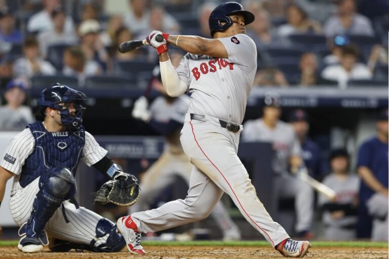 Yankees pierden por 15ta vez en 20 juegos al caer 3-0 con Medias Rojas con 2 jonrones de Devers