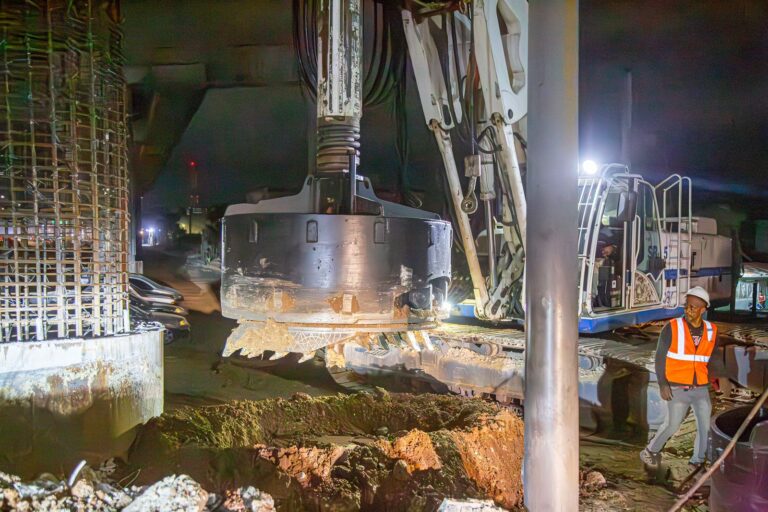 Opret informa perforación de último pilote del Metro de Santo Domingo hacia Los Alcarrizos  