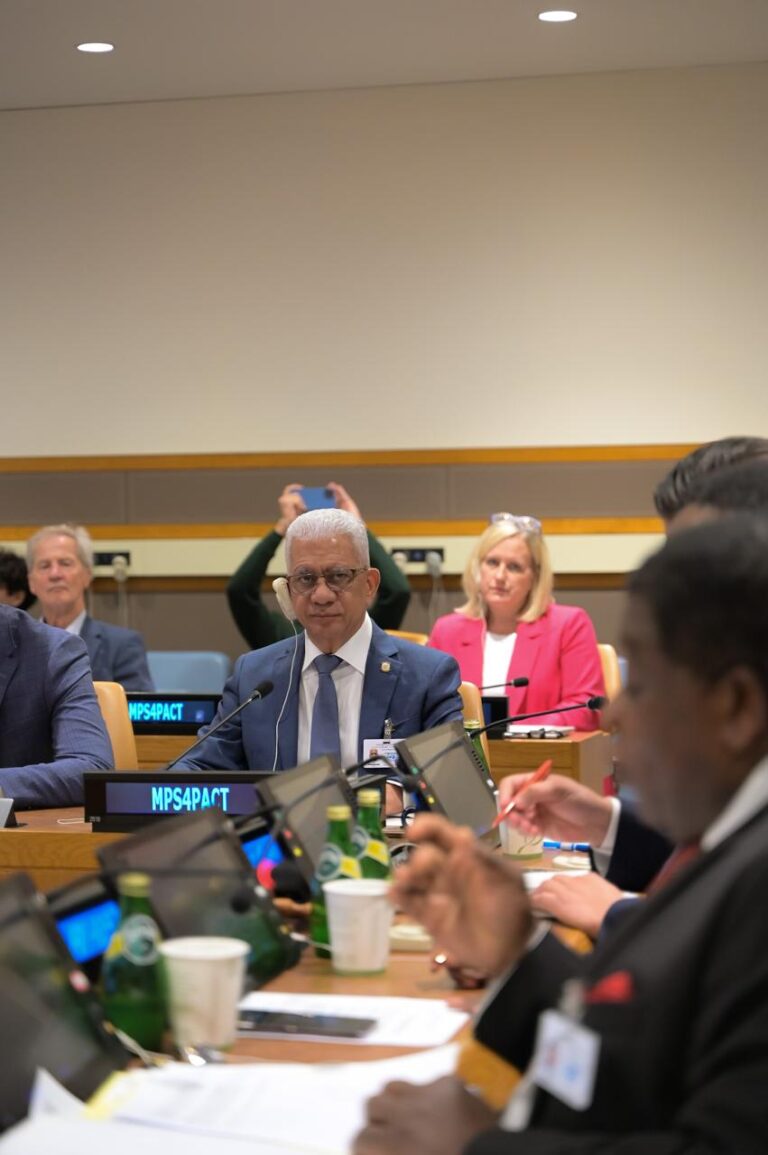 Presidente del Senado propone ante la ONU Pacto Global Parlamentario para la Transición Energética y Cambio Climático