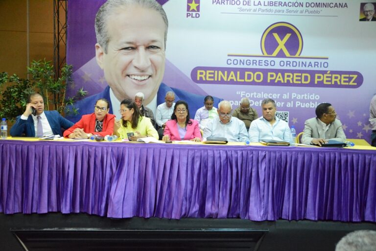 Con el Reglamento el PLD deja abierta la fase electiva de su Congreso