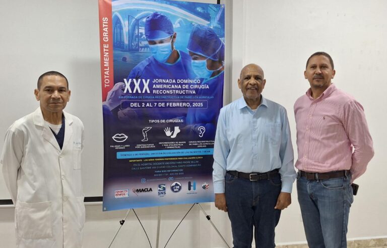 La Fundación Renacer, MACLA y el Hospital Padre Billini anuncian la XXX Jornada Domínico-Americana de Cirugía Reconstructiva