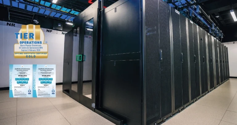 Banco Popular es reconocida  como centros de datos más eficientes y sostenibles