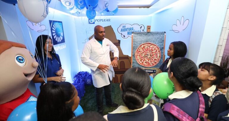 Banco Popular educa a niños y jóvenes en la Semana Económica y Financiera