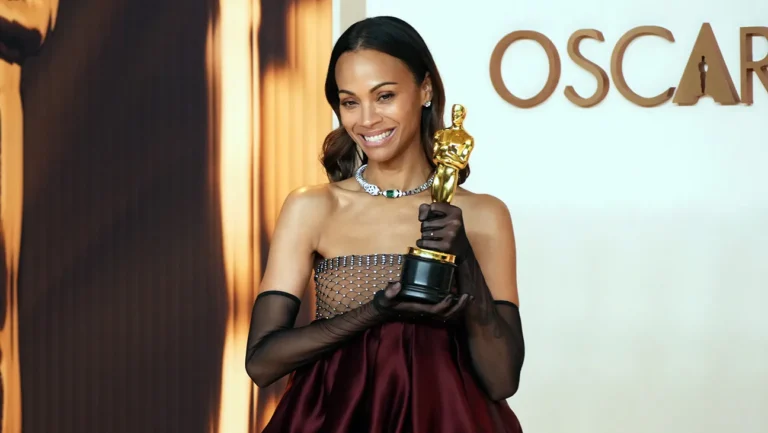 Zoe Saldaña hace historia al convertirse en la primera dominicana en ganar un Óscar