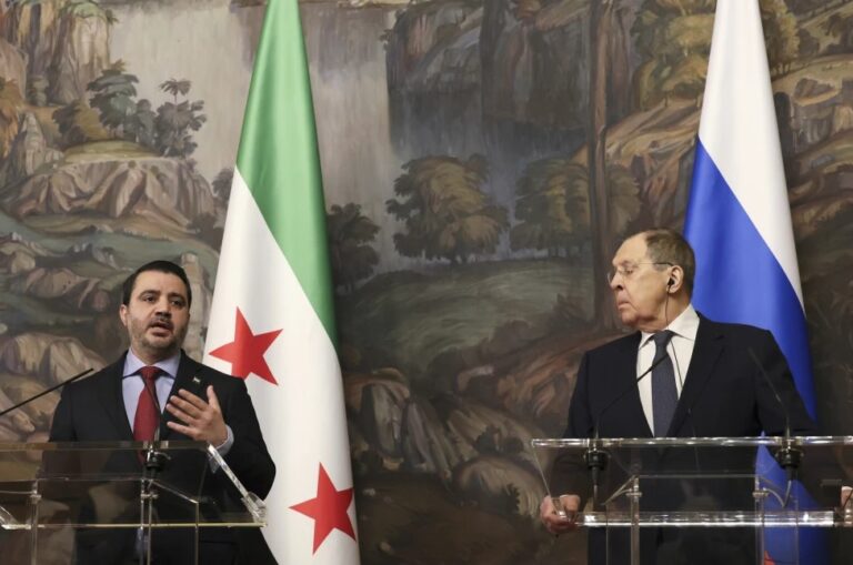 Rusia recibe a nuevo ministro de Exteriores de Siria por primera vez desde destitución de Assad