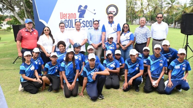 Inefi inaugura Programa de Verano de Golf Escolar 2025 para estudiantes del sistema público