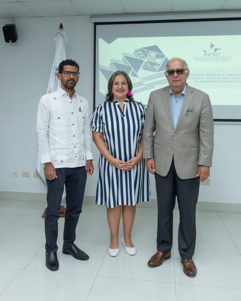 INM RD presenta estudio cualitativo sobre mercado laboral y mano de obra extranjera en la construcción en República Dominicana